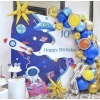 Balon foliowy urodziny dekoracja złota gwiazda gwiazdka 3D